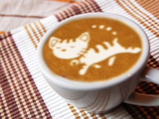 latte art image